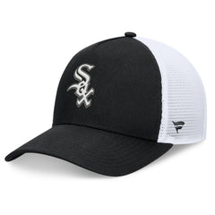 Chicago White Sox Fundamental A-Frame Adjustable Hat Black