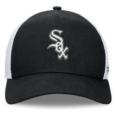 Chicago White Sox Fundamental A-Frame Adjustable Hat Black