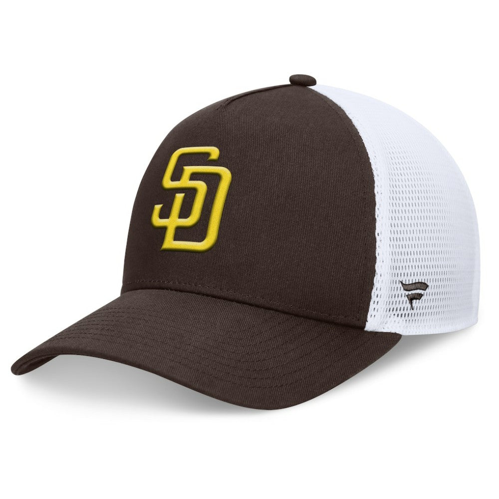 San Diego Padres Fundamental A-Frame Adjustable Hat Brown