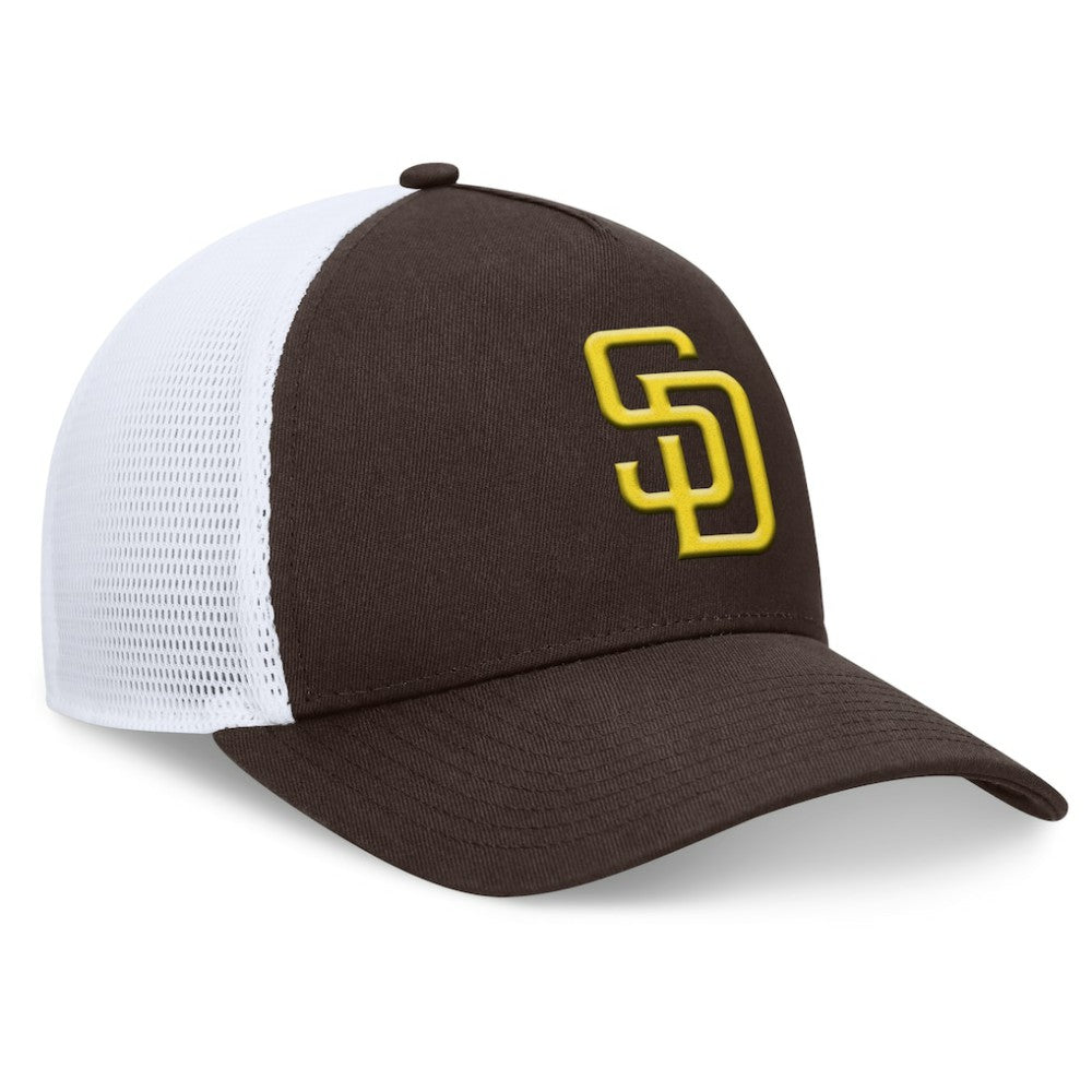 San Diego Padres Fundamental A-Frame Adjustable Hat Brown