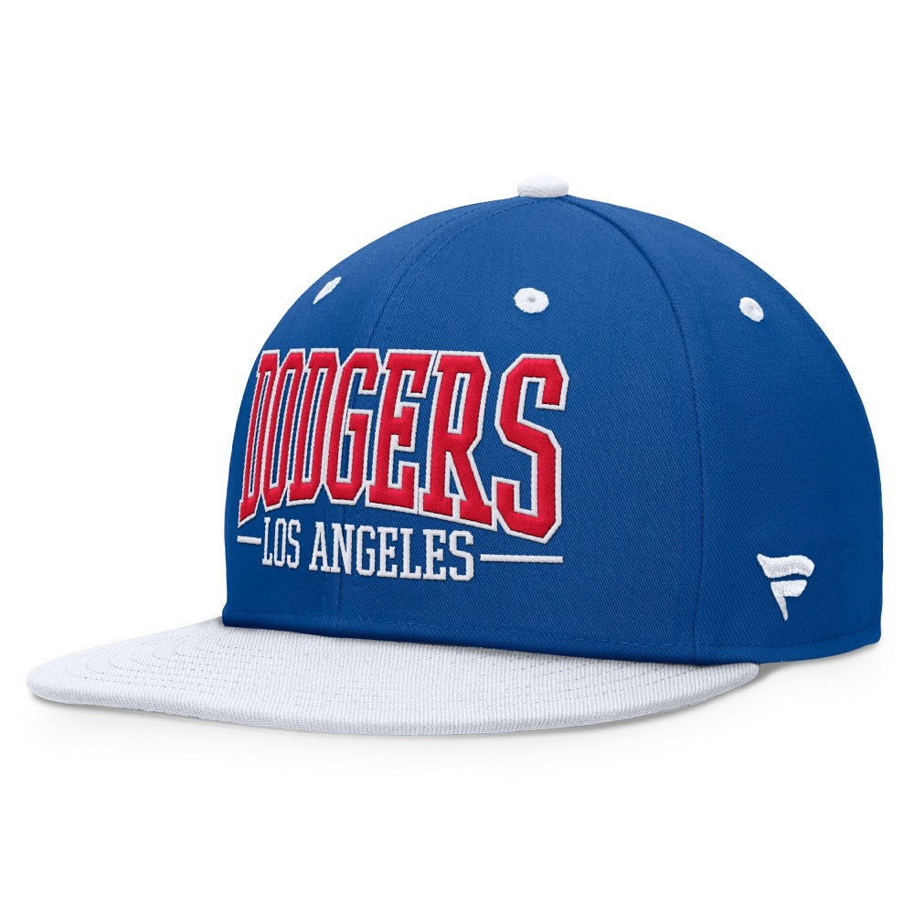 Los Angeles Dodgers Fundamental Bold Snapback Hat Royal/White
