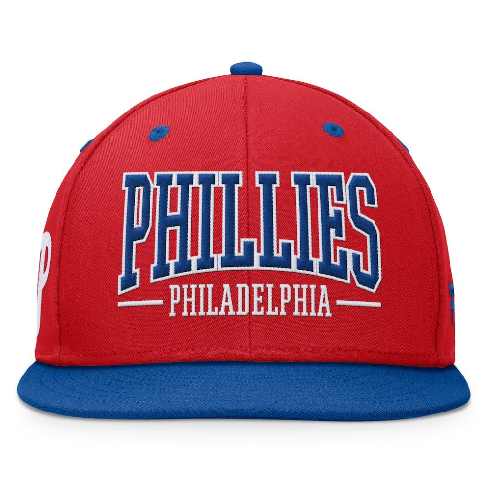 Philadelphia Phillies Fundamental Bold Snapback Hat Red/Royal