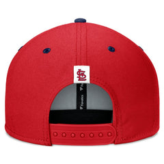 St. Louis Cardinals Fundamental Bold Snapback Hat Red/Navy