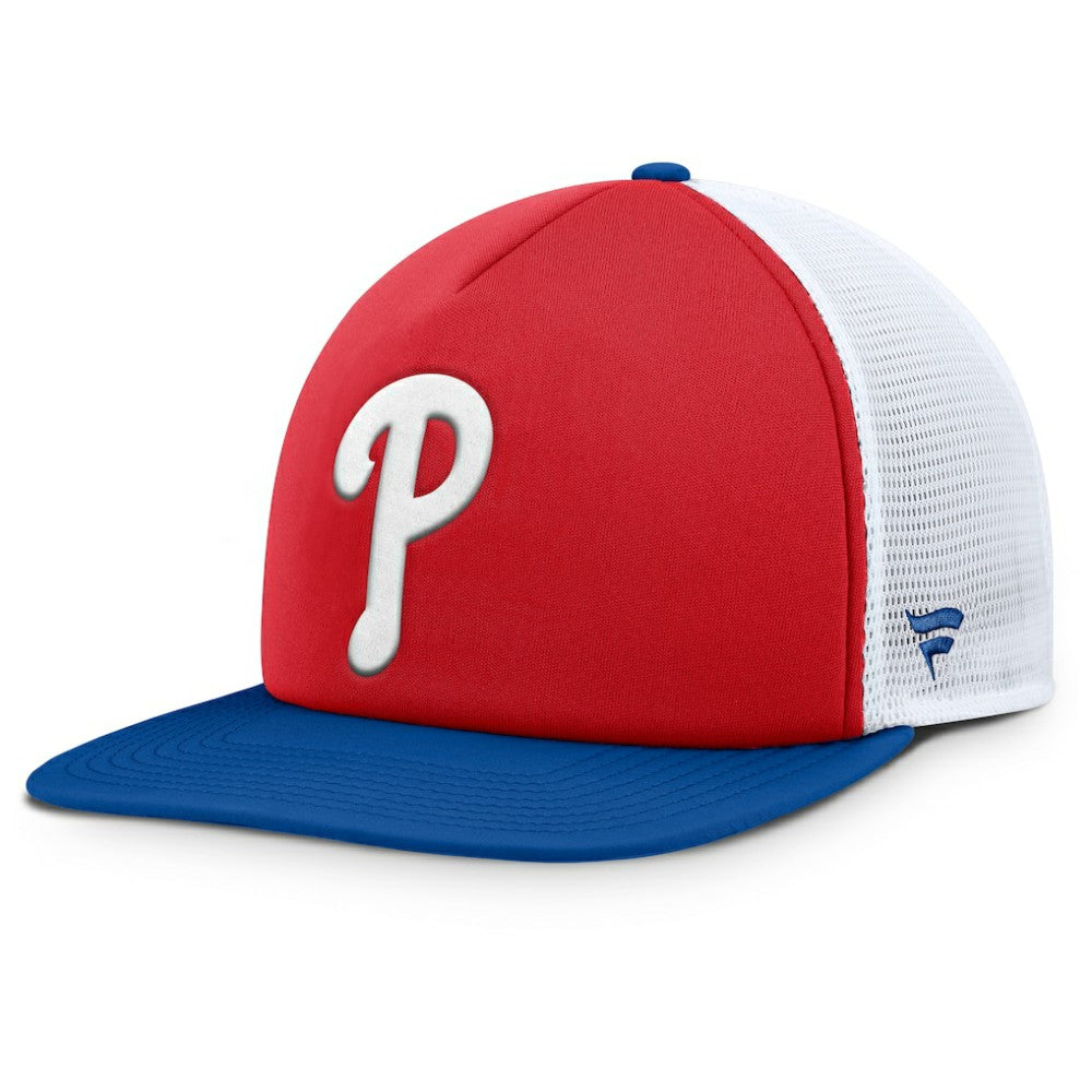 Philadelphia Phillies Fundamental Foam Front Snapback Hat Red/White