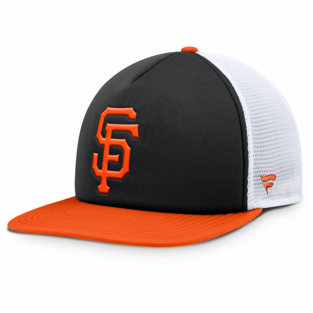 San Francisco Giants Fundamental Foam Front Snapback Hat Black/White
