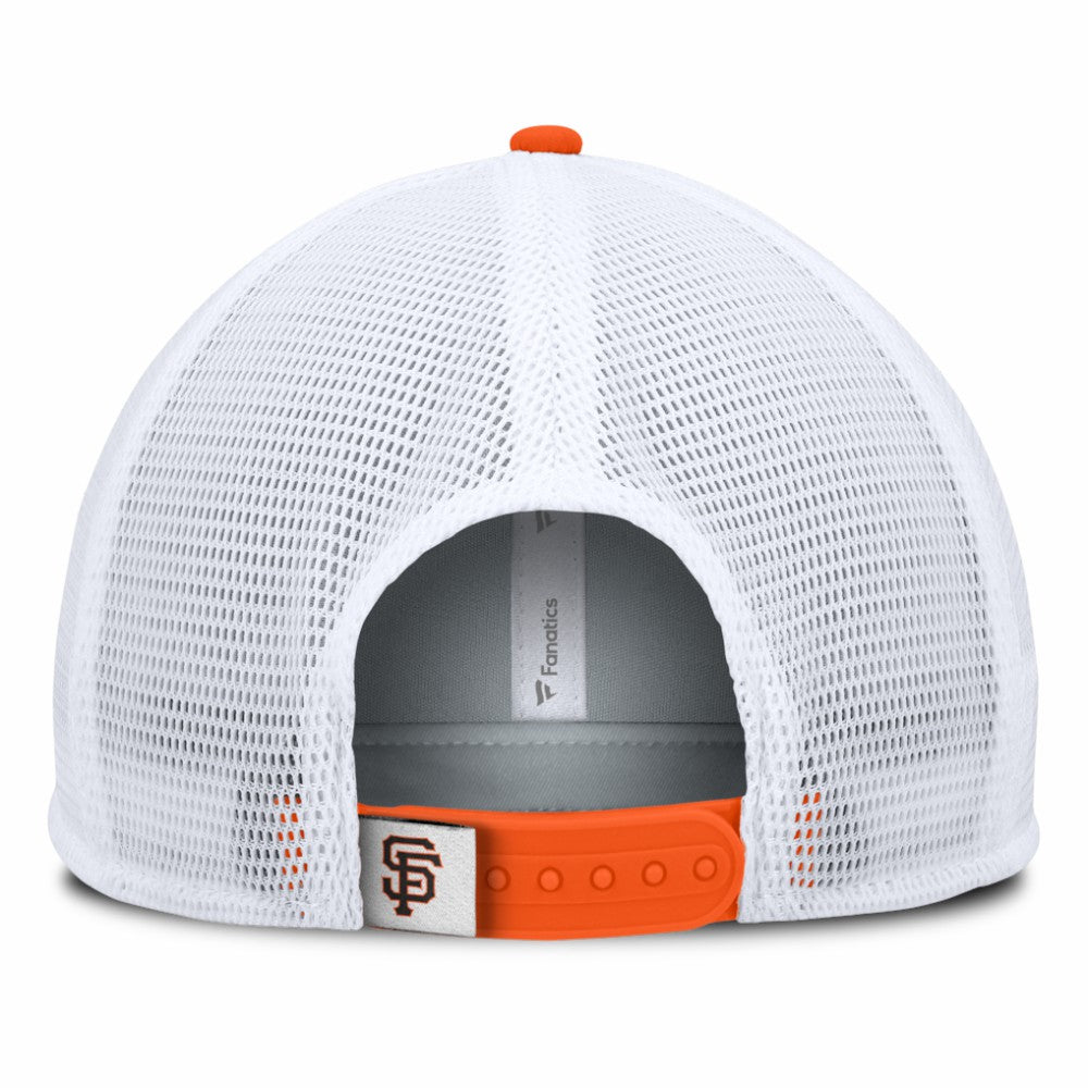 San Francisco Giants Fundamental Foam Front Snapback Hat Black/White