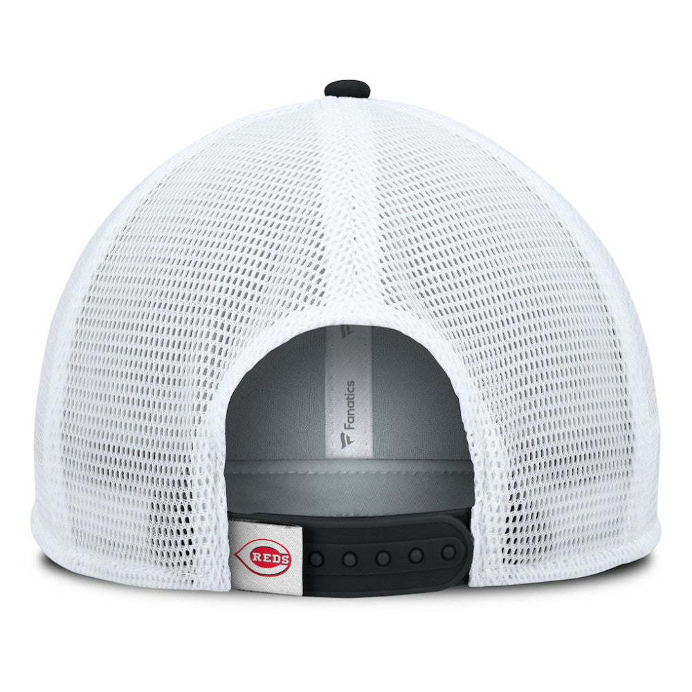 Cincinnati Reds Fundamental Foam Front Snapback Hat Red/Black