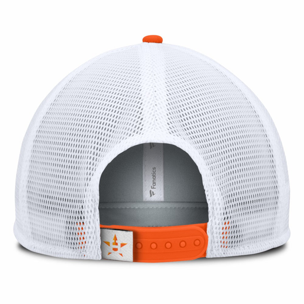 Houston Astros Fundamental Foam Front Snapback Hat Navy/White