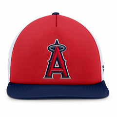 Los Angeles Angels Fundamental Foam Front Snapback Hat Red/White