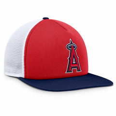 Los Angeles Angels Fundamental Foam Front Snapback Hat Red/White