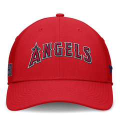 Los Angeles Angels Fundamental Tag Flex Hat Red