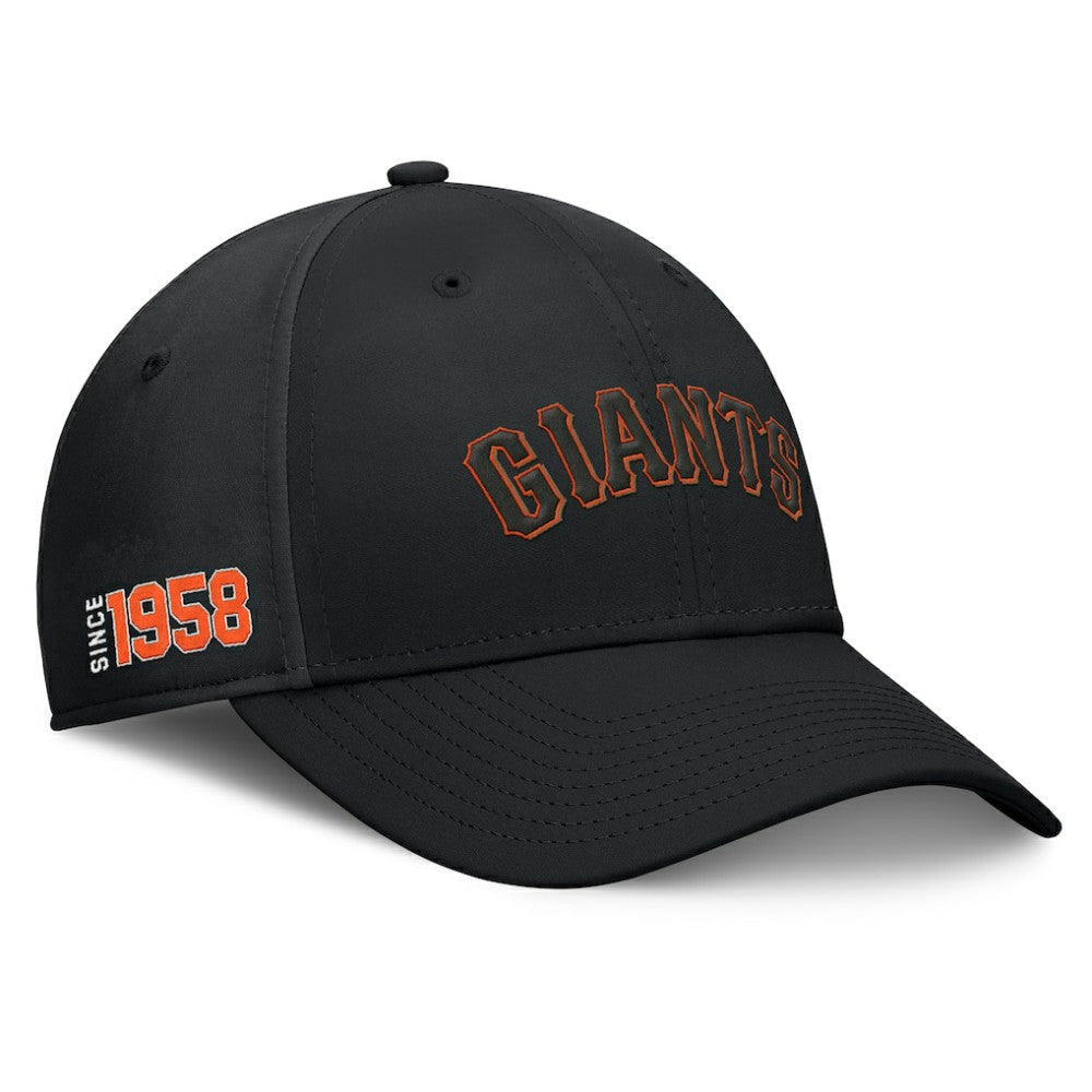 San Francisco Giants Fundamental Tag Flex Hat Black