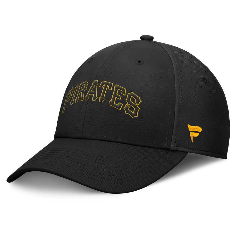 Pittsburgh Pirates Fundamental Tag Flex Hat Black