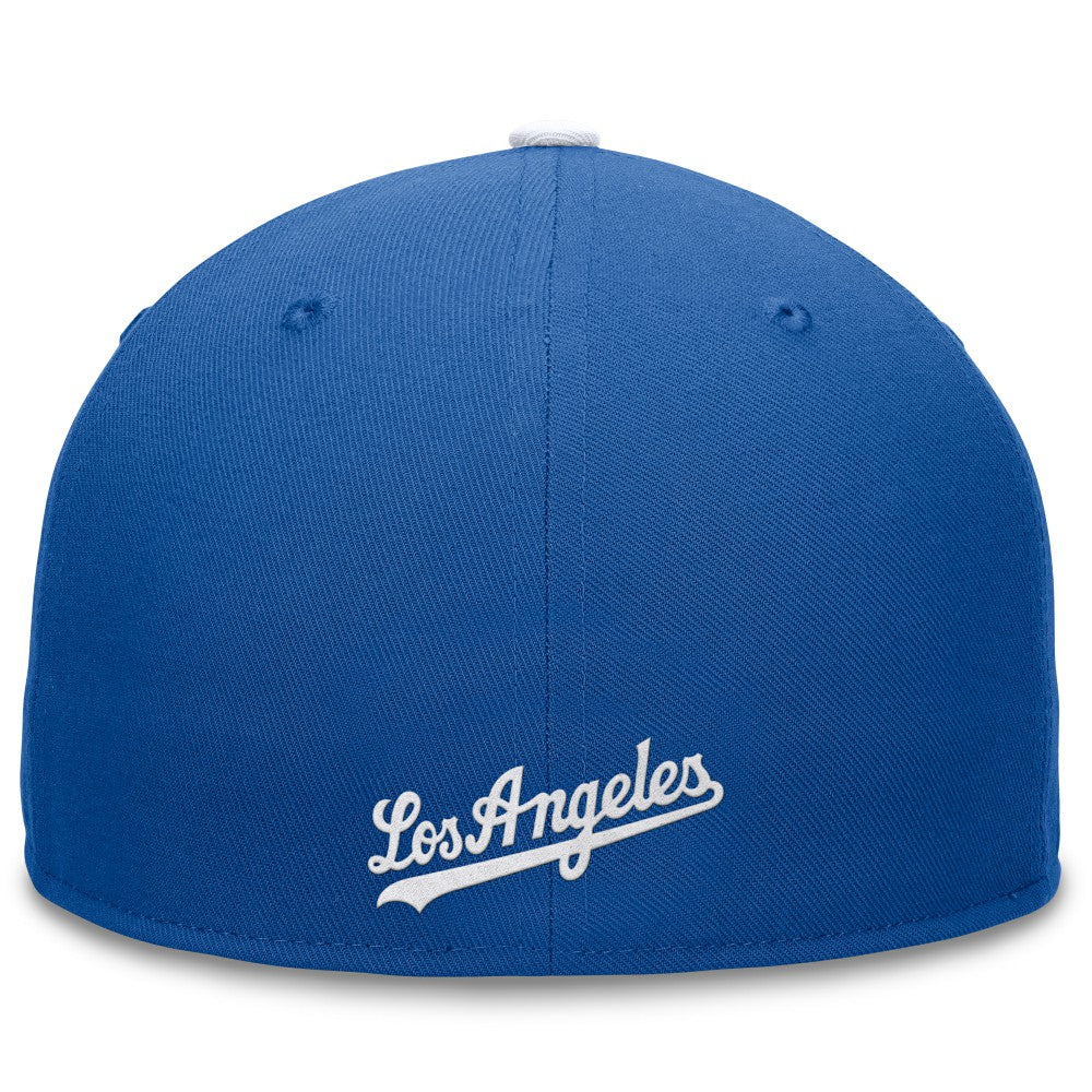 Los Angeles Dodgers Fundamental Tri-Script Fitted Hat Royal