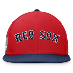 Boston Red Sox Fundamental Two-Tone Fitted Hat Red