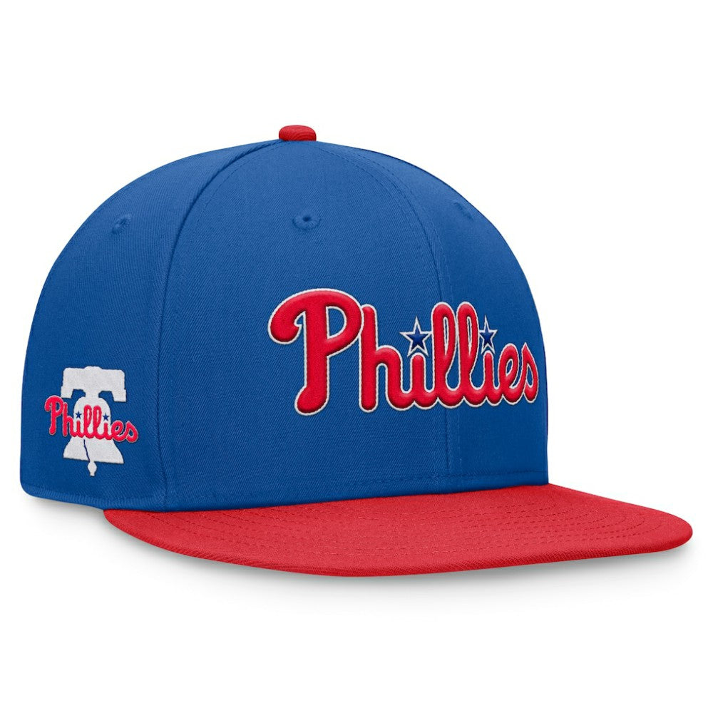 Philadelphia Phillies Fundamental Two-Tone Fitted Hat Royal