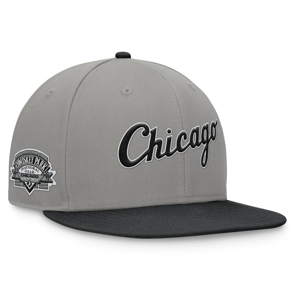 Chicago White Sox Fundamental Two-Tone Fitted Hat Gray