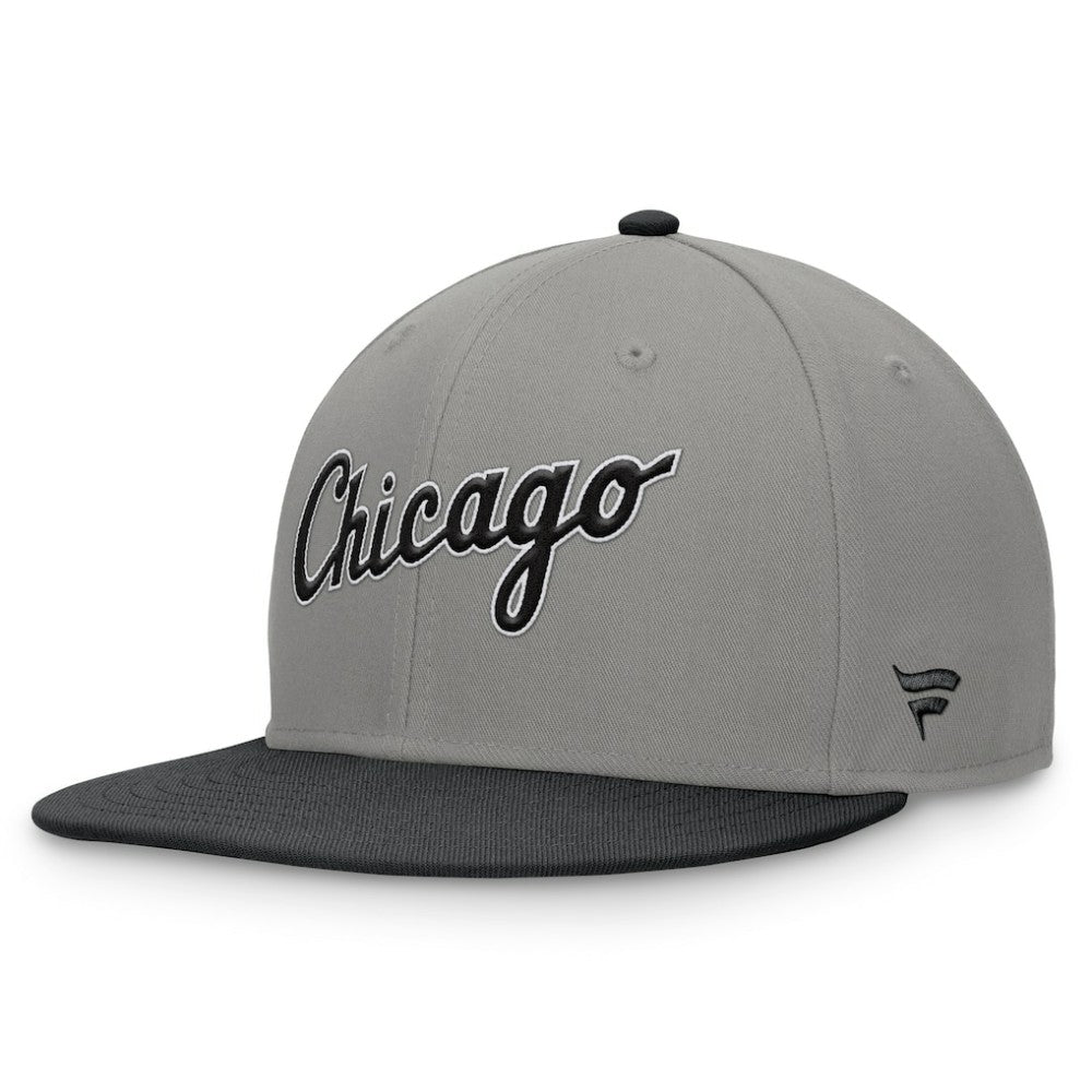 Chicago White Sox Fundamental Two-Tone Fitted Hat Gray