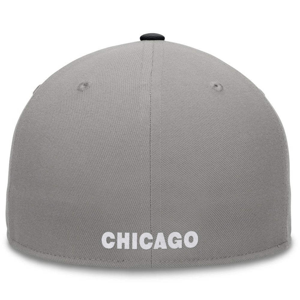 Chicago White Sox Fundamental Two-Tone Fitted Hat Gray