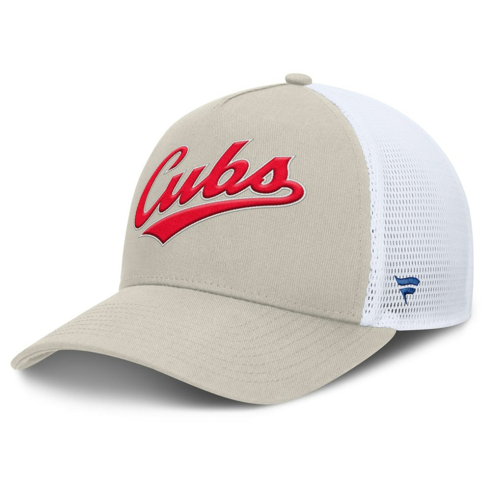 Chicago Cubs Heritage Light Khaki A-Frame Adjustable Hat Khaki