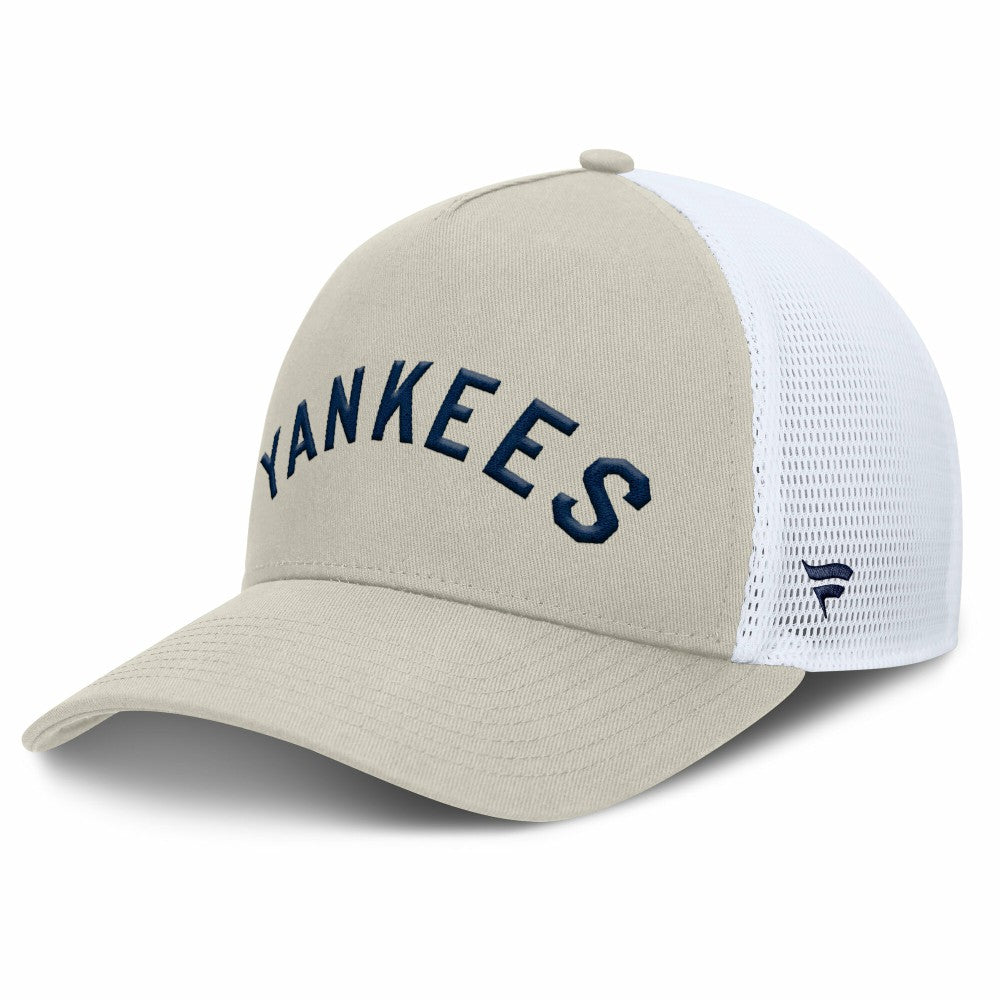 New York Yankees Heritage Light Khaki A-Frame Adjustable Hat Khaki