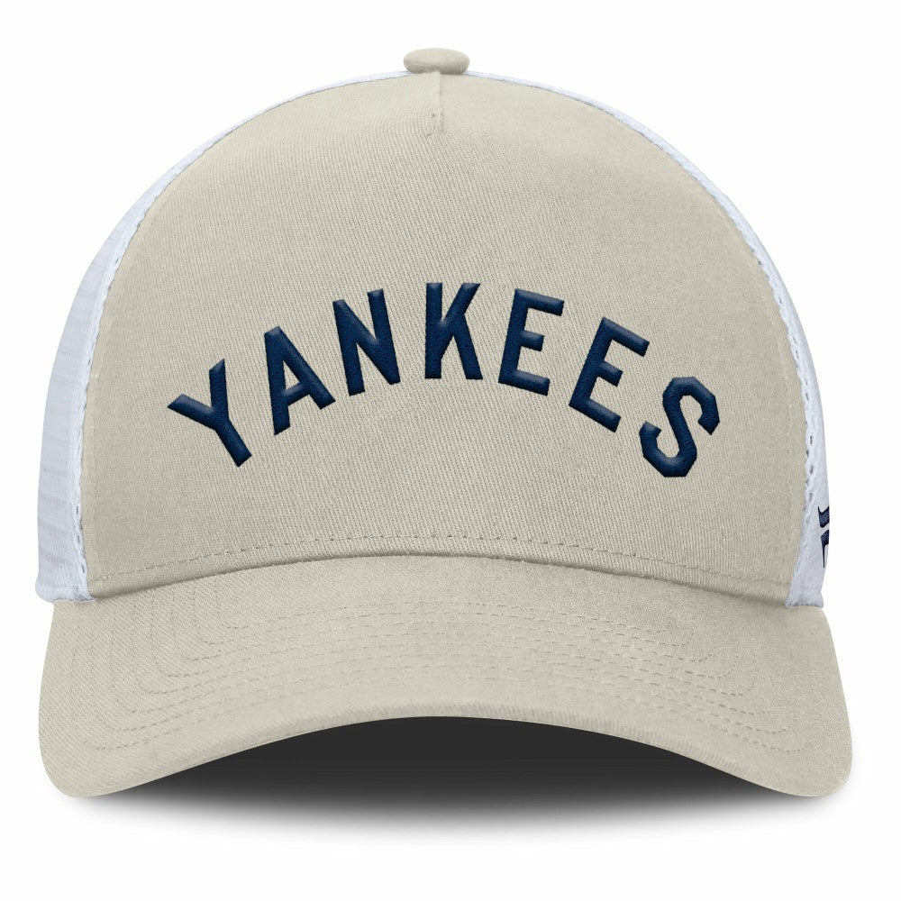 New York Yankees Heritage Light Khaki A-Frame Adjustable Hat Khaki