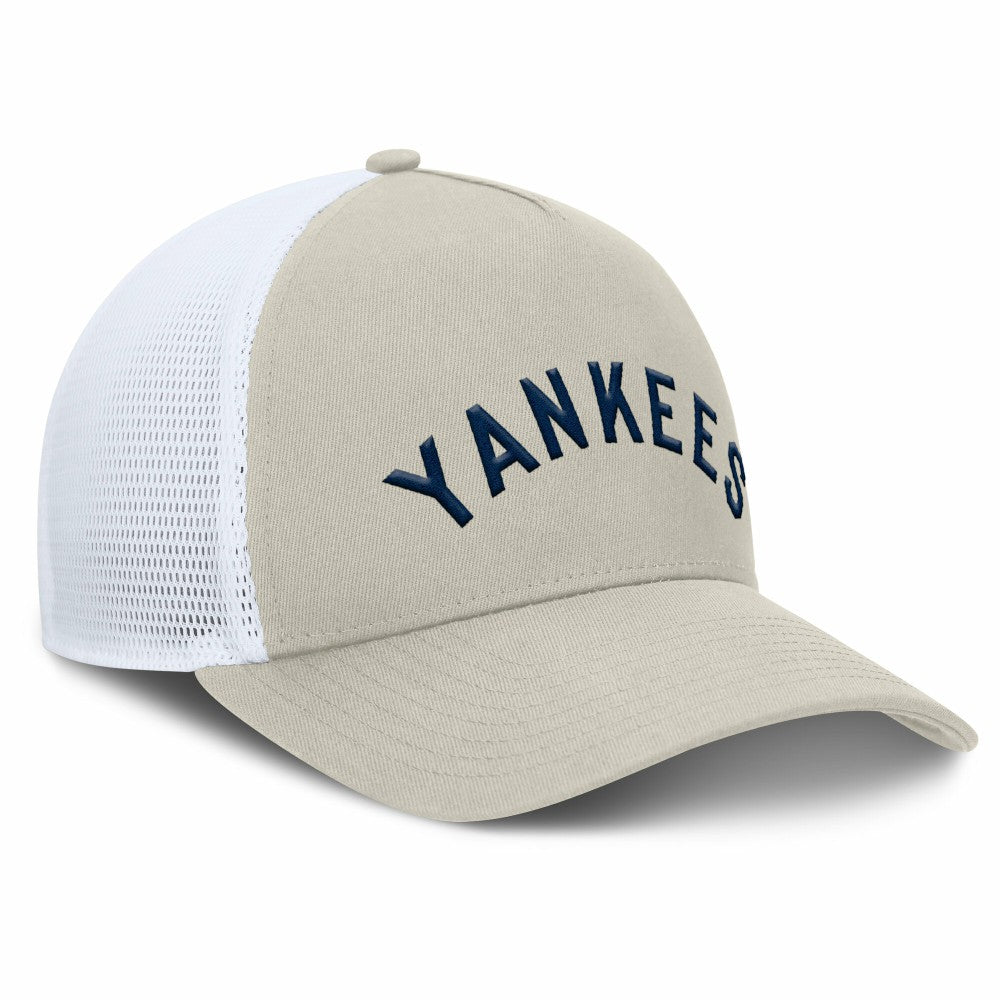 New York Yankees Heritage Light Khaki A-Frame Adjustable Hat Khaki