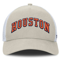 Houston Astros Heritage Light Khaki A-Frame Adjustable Hat Khaki