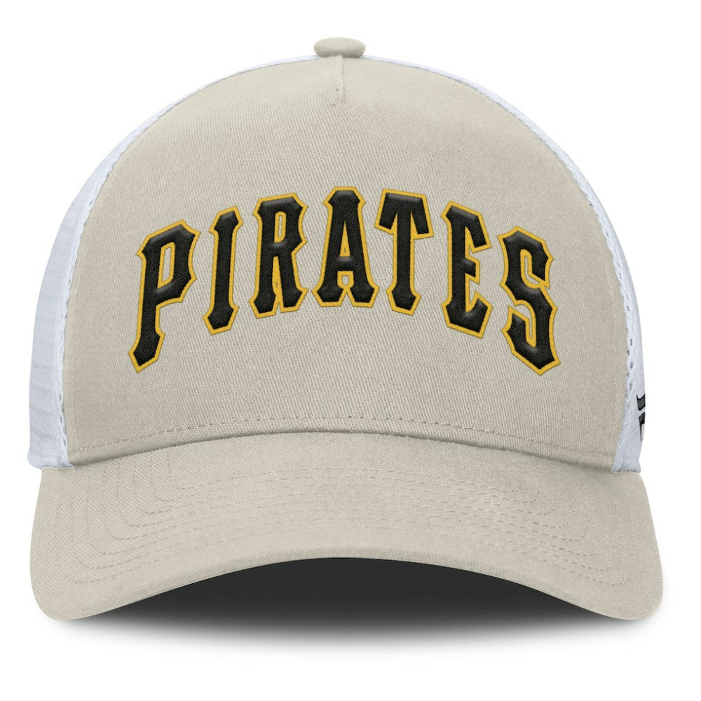 Pittsburgh Pirates Heritage Light Khaki A-Frame Adjustable Hat Khaki