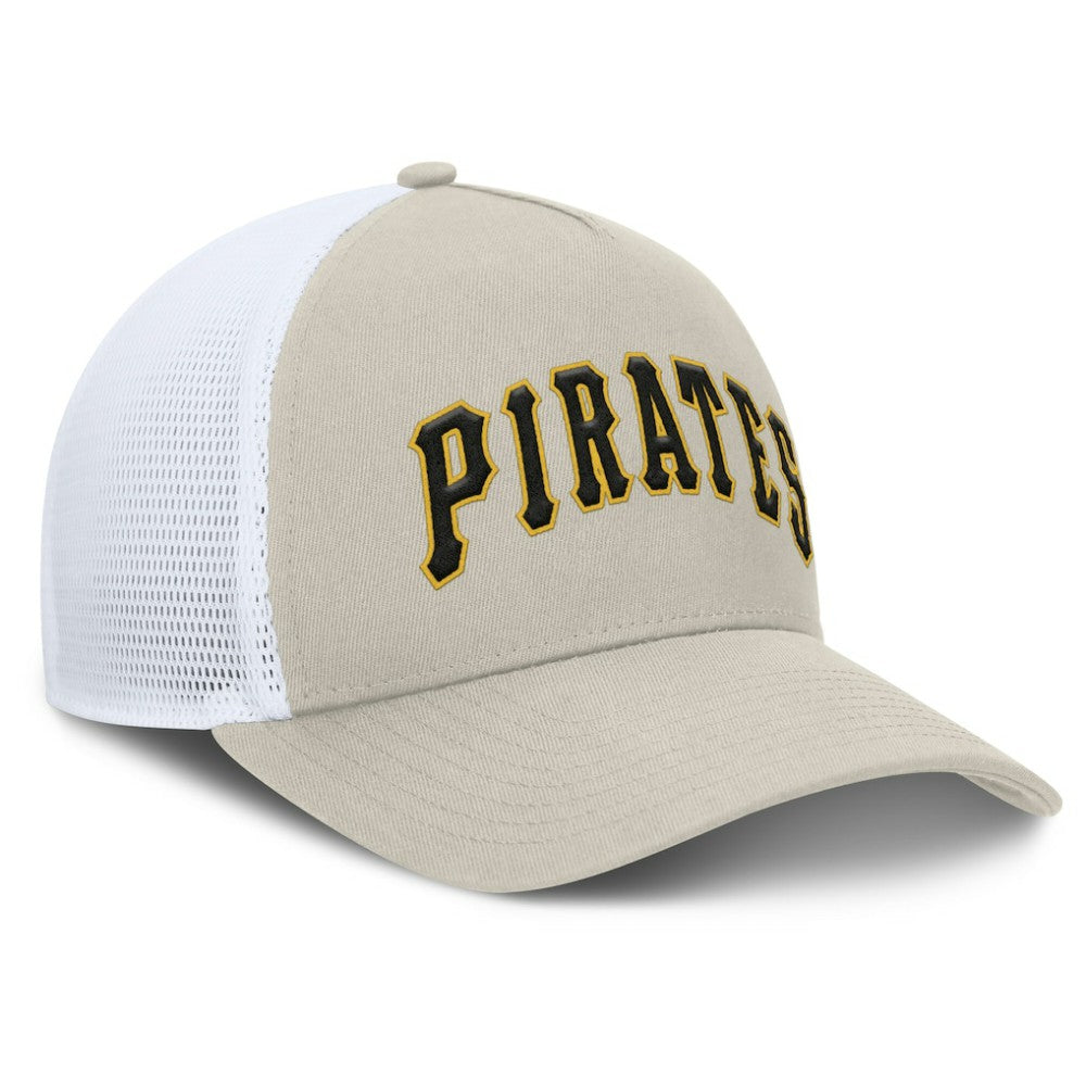 Pittsburgh Pirates Heritage Light Khaki A-Frame Adjustable Hat Khaki