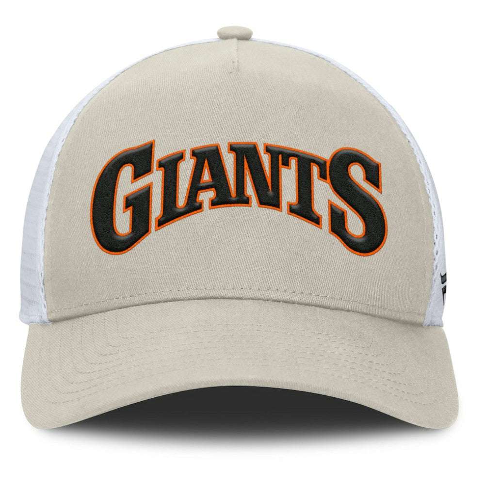 San Francisco Giants Heritage Light Khaki A-Frame Adjustable Hat Khaki