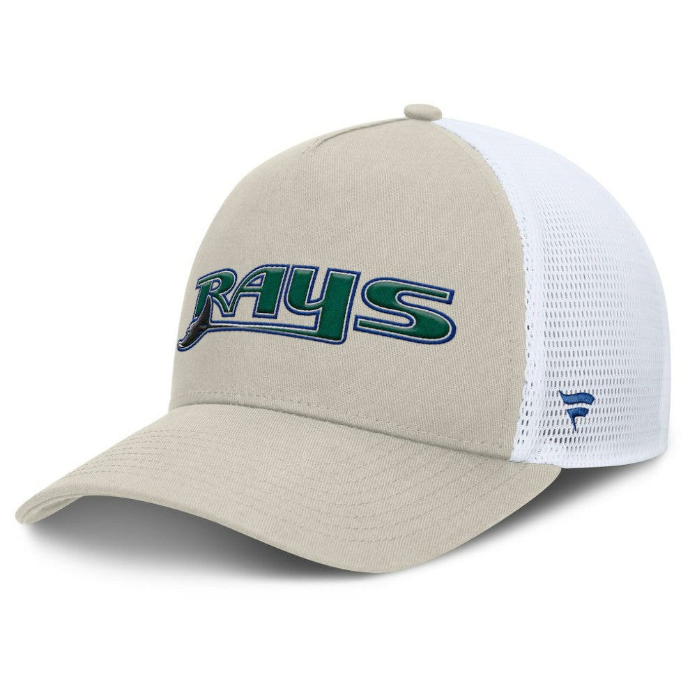 Tampa Bay Rays Heritage Light Khaki A-Frame Adjustable Hat Khaki