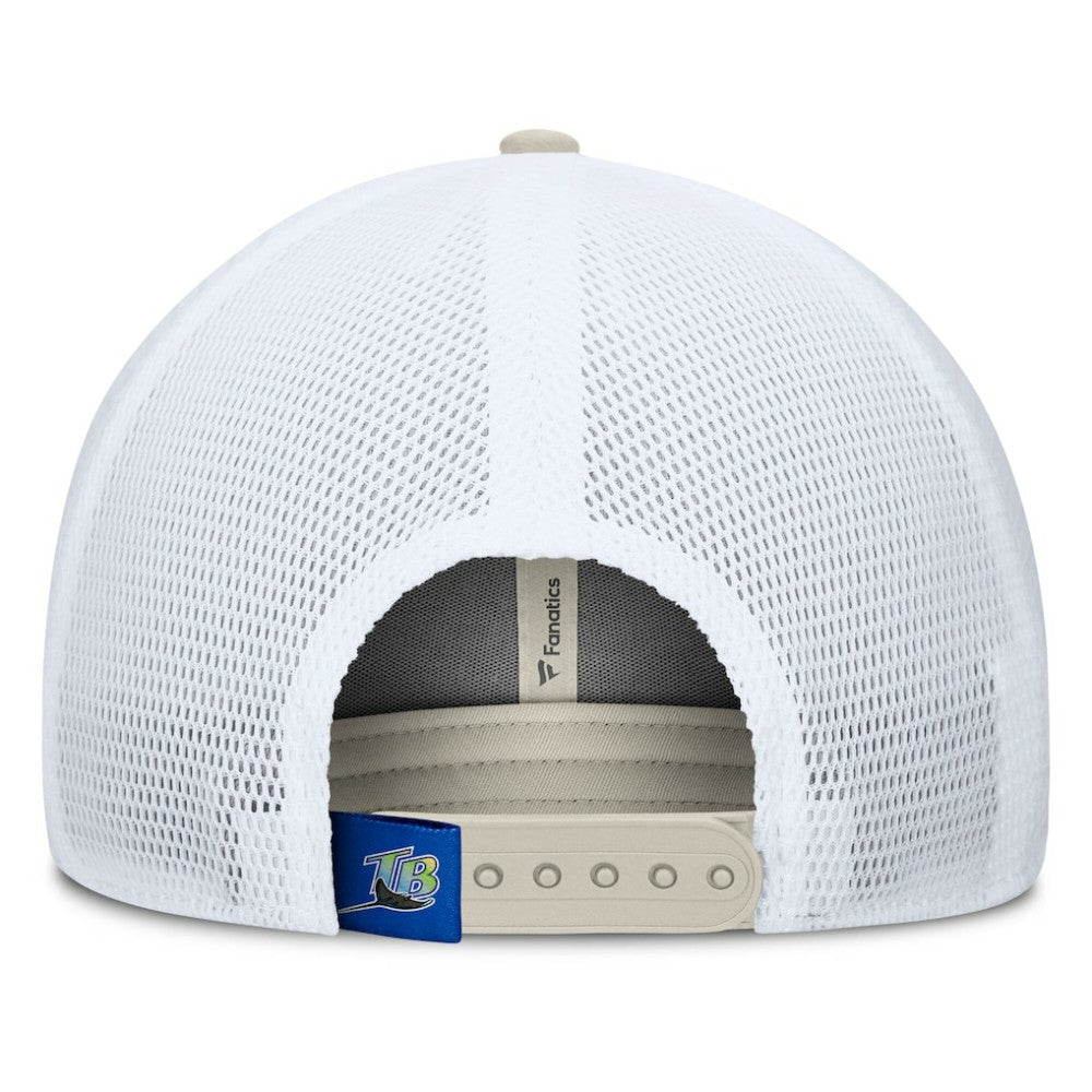 Tampa Bay Rays Heritage Light Khaki A-Frame Adjustable Hat Khaki