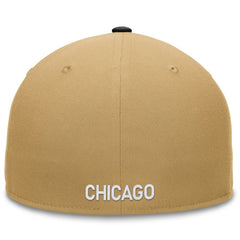 Chicago White Sox  Heritage Two-Tone Fitted Hat Khaki/Black