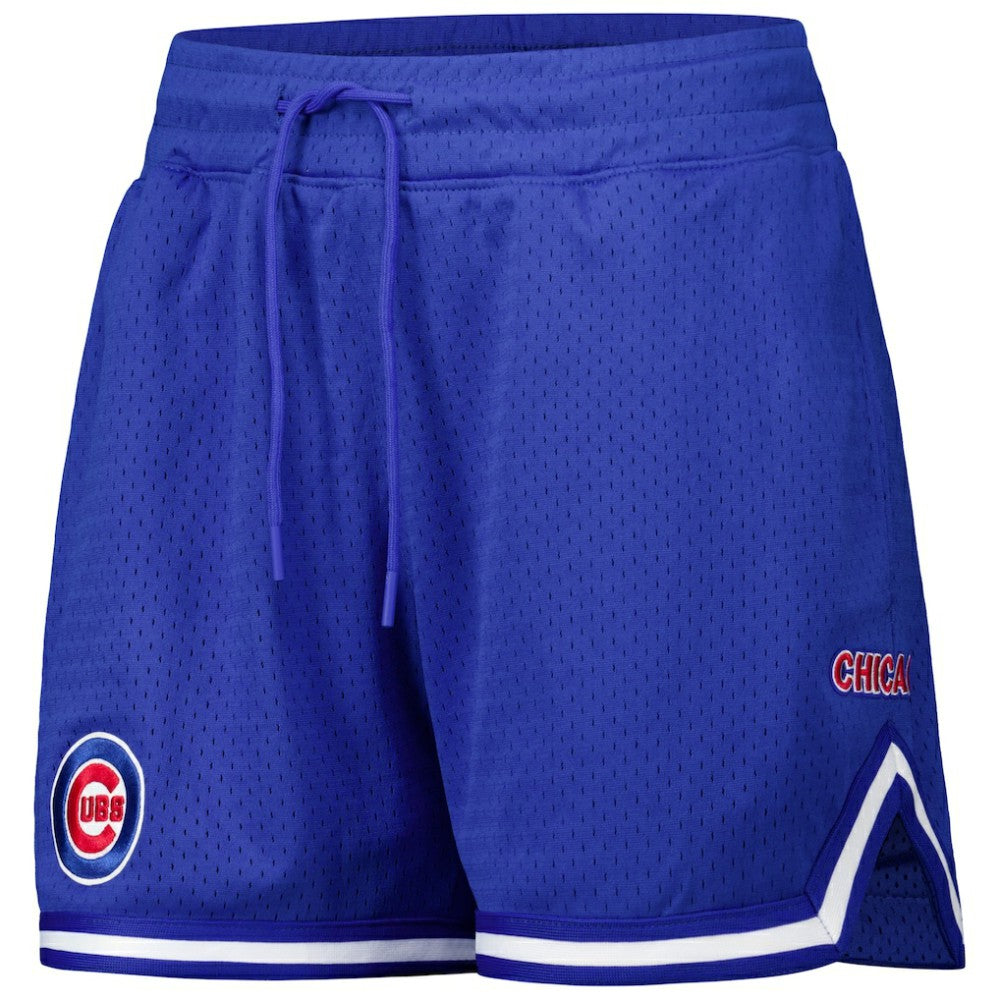 Chicago Cubs Pro Standard Women's Classic Mesh Shorts Royal