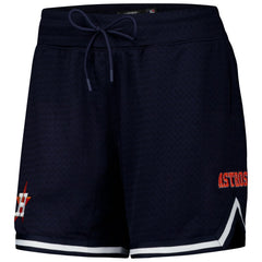 Houston Astros Pro Standard Women's Classic Mesh Shorts Navy