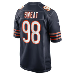 Montez Sweat Chicago Bears Game Jersey - Navy