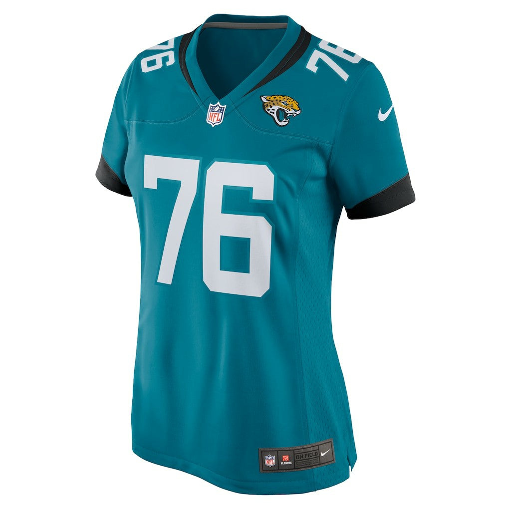 Ezra Cleveland Jacksonville Jaguars Women's Game Jersey - Teal