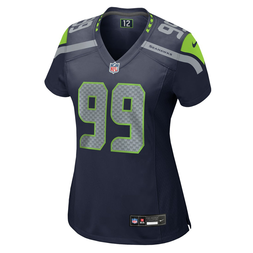 Leonard Williams Seattle Seahawks Women's Team Game Jersey - College College Navy