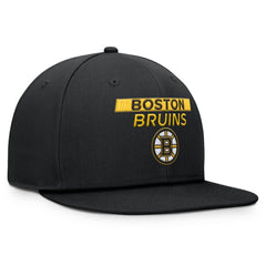 Boston Bruins Fanatics Authentic Pro Prime Snapback Hat Black