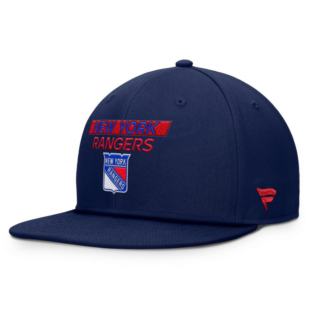 New York Rangers Fanatics Authentic Pro Prime Snapback Hat Navy