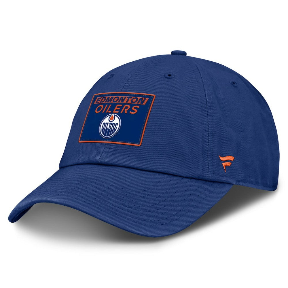 Edmonton Oilers Fanatics Authentic Pro Prime Adjustable Hat Royal