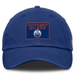 Edmonton Oilers Fanatics Authentic Pro Prime Adjustable Hat Royal