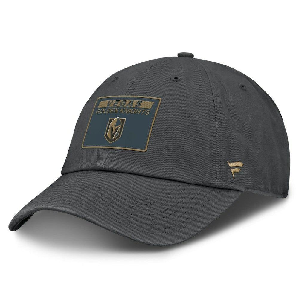 Vegas Golden Knights Fanatics Authentic Pro Prime Adjustable Hat Gray