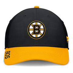 Boston Bruins Fanatics Authentic Pro Rink Flex Hat Black/Gold