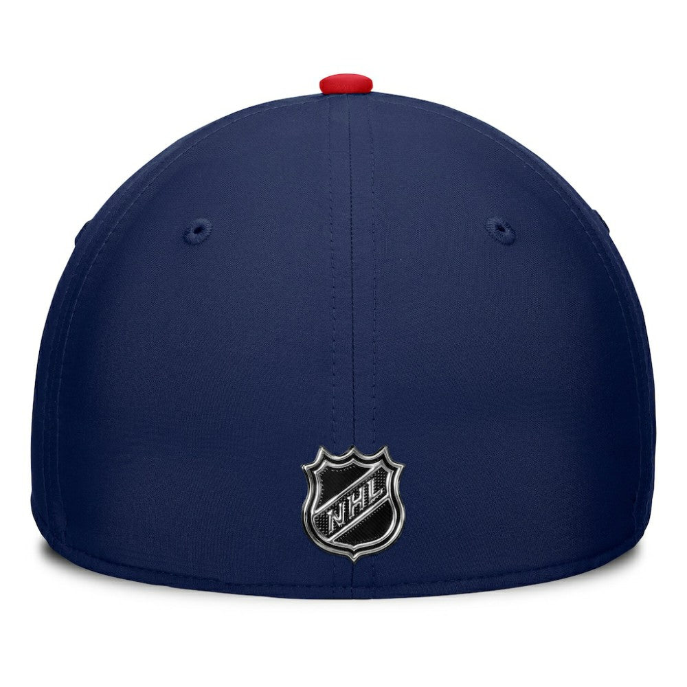 Washington Capitals Fanatics Authentic Pro Rink Flex Hat Navy/Red