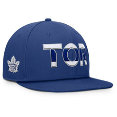 Toronto Maple Leafs Fanatics Authentic Pro Rink Snapback Hat Blue