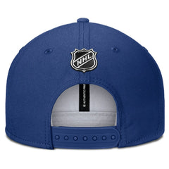 Toronto Maple Leafs Fanatics Authentic Pro Rink Snapback Hat Blue