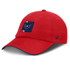 Washington Capitals Fanatics Authentic Pro Ripstop Adjustable Hat Red/Navy