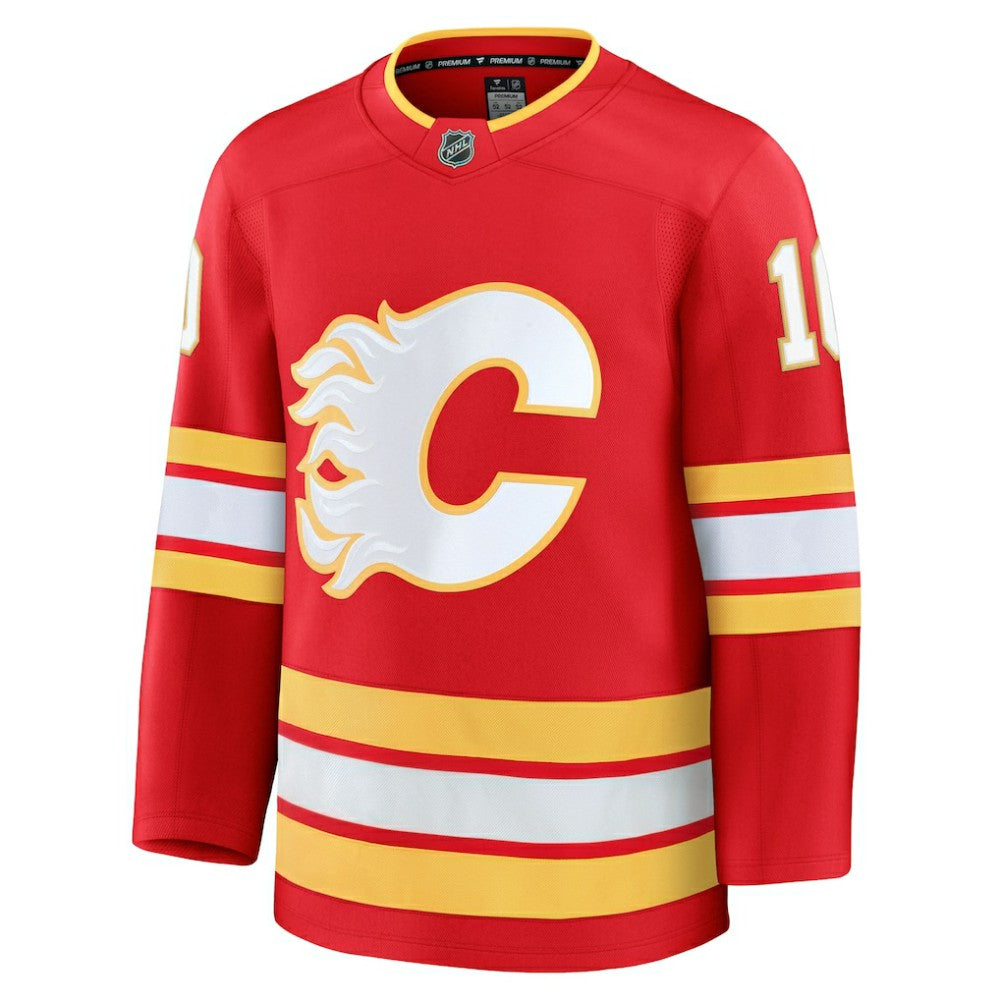 Jonathan Huberdeau Calgary Flames Fanatics Home Premium Jersey Red